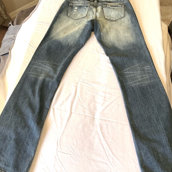 Revolt Jeans Co.Heavily Distressed Jeans sz 9 - Picture 7 of 8